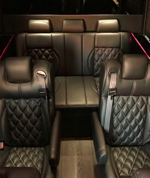 Luxury limo vans in Ft Worth