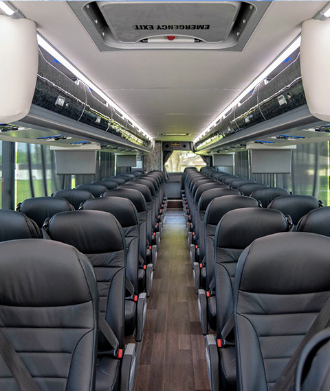 Coach buses in Fort Worth