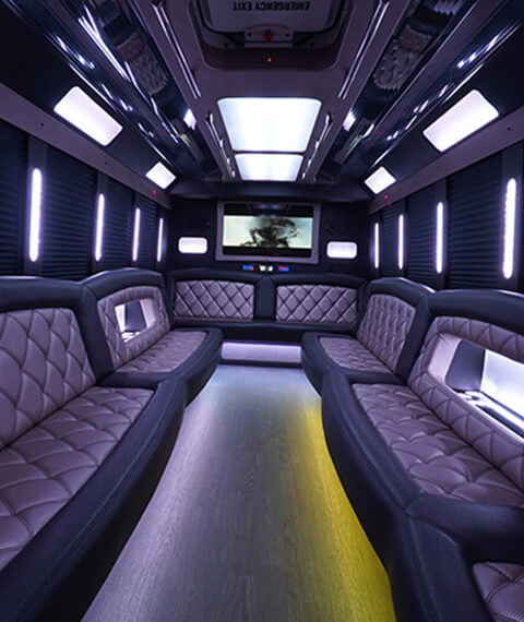 Party bus in Fort Worth