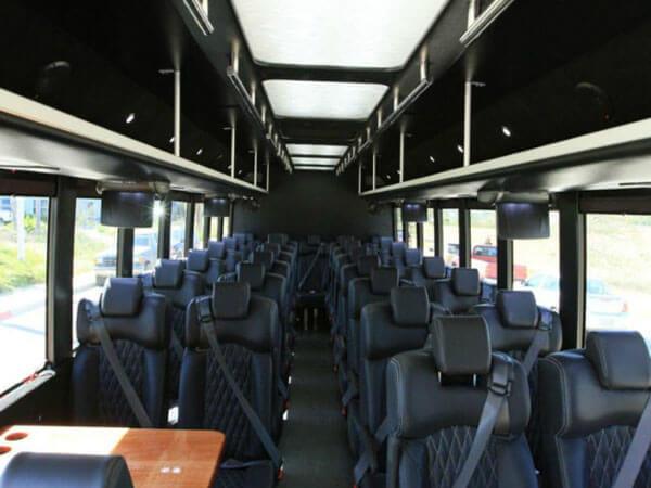 Motor coach bus seats