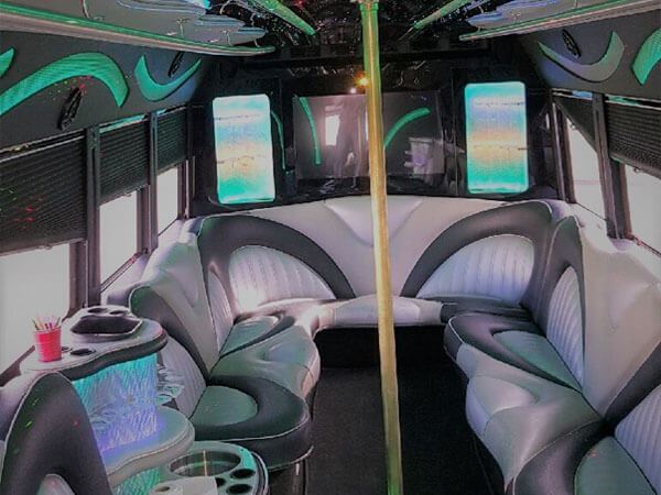interior party bus services