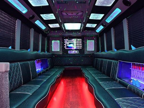 party bus amenities